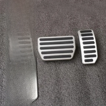 Car Accessories for 2009-2017 VOLVO XC60 S60 S80 S60 V60 V70 Aluminium AT Accelerator Gas Foot Rest Modified Pedal Pads 3pcs