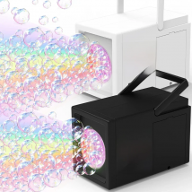 10 hole fully automatic bubble blowing handheld electric bubble machine toy outdoor birthday without battery and bubble water