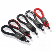 Good quality leather car key ring For DS SPIRIT DS3 DS4 DS4S DS5 DS 5LS DS6 DS7 WILD RUBIS Car keychain