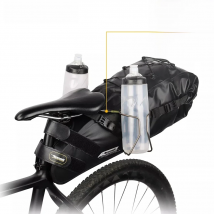 Rhinowalk Bicycle Bag Back Seat Saddle Bag Or Stabilizer Bracket Rack 5L-13L Waterproof Tail Bag Bracket Bike Accessories