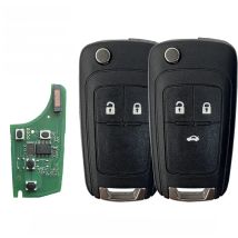 YOCASTY 433MHz PCF7941E Remote Flip Car Key For 2009 - 2017 Chevrolet Opel Vauxhall Astra J Corsa Tourer Insignia E Zafira Mokka