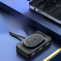 Mindpure USB 3.0 Hub 4 Ports HUB Splitter 4 in 1 with Type C Charge Power for MacBook Pro Air Huawei Mate 30 Docking Station HUB