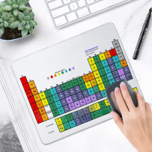 Mouse Pad Gaming Small Size Computer Desk Mat Natural Rubber Cartoon Gamer Periodic Table Of Elements Carpet Home Keyboard Pad