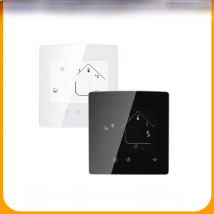Minco Heat Black/White Mirror Thermostat Wifi Tuya Zigbee 3A/16A/25A  underfloor heating/Water/Gas Boiler Temperature Controller