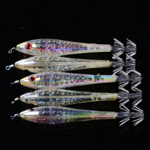 Balleo 5pcs/lot 10cm/6.2 Squid jig head Soft lure Fishing lure Octopus wobbler Fishing Tackle Carp fishing Fly fishing crankbait