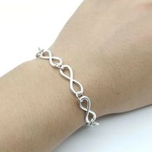 Hot Sale 8 Character Infinity Number Infinity Bracelet Women Men Friendship Gifts Boho Charm Fashion Bracelet Jewelry