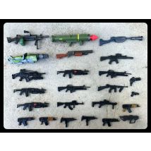 Lot of Random Sword Machine Guns Weapons Weapon Suit for 6" Scale Action Figure Figurine Doll