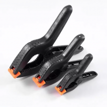 1-10 Pcs Woodworking Spring Clamps 2/3/4/6/9 Inch DIY Tools Plastic Nylon Clip A Type Clamp Woodworking Holding Spring Clip