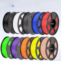 JAYO 3D PETG/PLA/PLA PLUS Filament 1.75mm PLA Filament 5 Rolls For Bambu FDM 3D Printer Neatly Wound 3D Printing Material for 3d