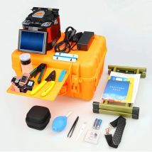 A-80S Optical Fiber Fusion Machine Automatic Multi-function Fuse Cable Pigtail Hot Melt Machine100-240V Multi-language Support