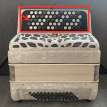 Bayan Accordion Button Parts With Screws, Many Models Of Manufacturers Accessories Independent Replacement
