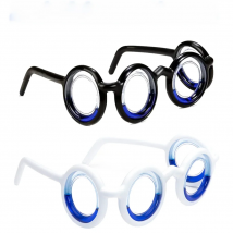 Car Anti-Vertigo Glasses Without Lens Motion Sickness Glasses Detachable Lightweight Accessories for Old Adults Children Travel