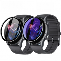 Full Cover Screen Protector For Amazfit GTR 3 Clear 3D Curved Soft Protective Film for Xiaomi Amazfit T-Rex Pro GTR2 (Not Glass)