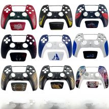 Replacement Front Shell For PS5 Controller BDM-010/020/030/040/050 Housing Shell Touchpad Cover decorative strips