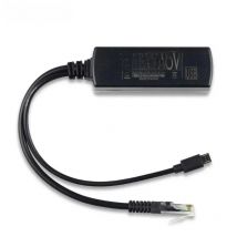 ESCAM IEEE 802.3af Micro USB Active PoE Splitter Power Over Ethernet 48V to 5V 2.4A for Tablets Dropcam or Raspberry Pi
