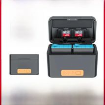 ZGCINE Fast Charging Box Case PS G10 Mini Battery for GoPro Hero 10 9 8 7 6 5 Battery Charger Smart Rechargeable Storage Case