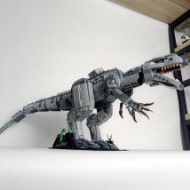 LED Dinosaur Building Blocks, Children's Dinosaur Toys, DIY Ornament Assembly, Tyrannosaurus Rex Model Set,  Boy Toy Dinosaur