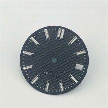 New NH35 Dial Green Luminous 28.5mm Watch Dail for NH35A/4R35 Movement Mechanical Watch Face Diy Parts