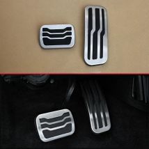 Non-Slip Steel Car Brake Gas Pedal Cover Set For Ford Explorer 2011 2012 2013 2014 2015 2016 2017 2018 2019 Accessories