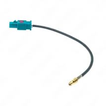 Male Fakra To Male MCX Aerial Adaptor Cable For DAB Retention Installation