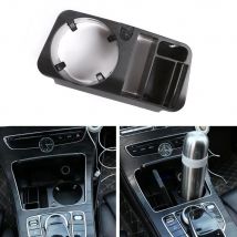 Car Plastic Central Console Storage Box Cup Holder For Mercedes Benz C E GLC Class W205 X253 W213 S213 C238 Car Accessories