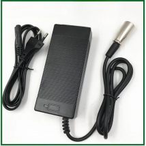 24V Li-ion Lithium Battery Charger 7series Output 29.4V2A  Lithium Battery Charger XLR Socket/Connector 29.4