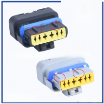 6 Pin female gray or black Accelerator pedal auto connector for citroen Peugeot Renault 211PL069S0049 211PC069S0049