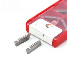 10Pcs MRMN200 MRMN300 MRMN400 Carbide Inserts Grooving Inserts CNC Lathe Cutting turning Tool For Processing Aluminum and Copper