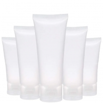 50Pcs/lot Clear Plastic Soft Tubes 15ml 20ml 30ml 50ml 100ml Empty Cosmetic Cream Emulsion Lotion Packaging Containers