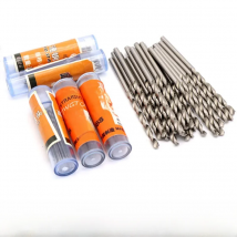 10pcs W6542 HSS mini straight shank drill bit 0.2-5.2mm, suitable for stainless steel and wood drilling electric drill bits