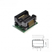 SOIC20 SOIC 20 SOP20 TO DIP20 programmer adapter socket Body Width 7.5MM 300MIL IC SOCKET CONVERTER test chip