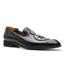 Shows for Men Red Bottom Loafers Shoes Men Designer Shoes Leather Slip-on Black Red Shoes Men Wedding Party Formal Free Shipping