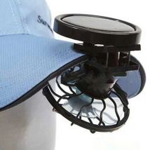 Mini Clip Fan Solar Fan DC Fan Running Activities Hiking Shopping Fishing Travel Picnic Beach Cycling Hiking Golfing