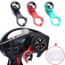 Ajrc Tqi One-hand Steering Wheel Controller For 1/10 Rc Remote Control Trax Summit X-maxx E-reov Trx6 Bronco Trx-4 Tactics
