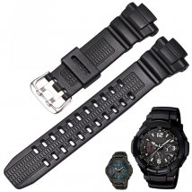 Watchband For Casio GW-3500B GW-3000B GW-2000 Sport Watch Band Black Soft Silicone Rubber Pin Buckle Strap for Man Bracelet+Tool