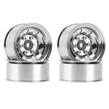 4PCS 1.55 Metal Beadlock Wheel Rim Hub for 1/10 RC Crawler Car Axial Yeti Jr 90069 RC4WD D90 TF2 Tamiya CC01 LC70 MST