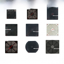 40 50 60 80 90 120 150 200mm fan three-in-one dustproof net cover cooling fan plastic protective net 120*120mm