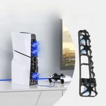 For PS5 Slim Accessories Cooling Fan For PS5 Slim Console Cooling Fan 3 Rotating Speed LED Light USB3.0 Hubs PS5 Slim