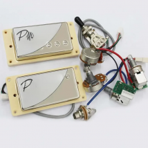 Probucker N and B pickups with pro wiring harness pots/w 3way switches