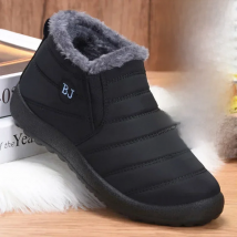 Waterproof Winter Boots for Women 2023 New Plush Snow Boots Women Ankle Boots Warm Black Couple Cotton Couples Platform Shoes