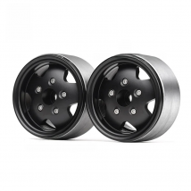 GRC Metal Alloy 1.9 Beadlock Wheel Rims for 1:10 RC Crawler Axial SCX10 AXI03007 90046 TRX4 TRX-4 Redcat GEN8