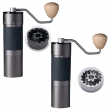 Kingrinder K4 /K6 manual coffee grinder portable mill 420stainless steel 48mm stainless steel Titanium plating burr