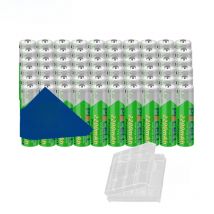 60PC PKCELL AA 2200mah Battery AA Rechargeable Battery 1.2V NI-MH Batteries for For Mouse Remote control Toys