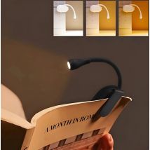 Reading Mini Book Lights Portable Clip Night Lights USB Charging LED Dimmable Bedroom Eye Protect Clip 360° Flip Led Book Lamps