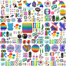5-50pcs/lot Random Fidget Toys Anti-stress Push Package for Adults and Children Soft Sensory Anti-stress and Decompression Toys