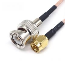 Coaxial RF cable BNC male to SMA male RG316 RF adapter cable antenna extension cable large quantity and excellent price