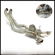 Under-bike Full Exhaust System For Aprilia RS660 Tuono660 Stainless Steel Front Link Pipe Motorcycle Exhaust Muffler RS 660