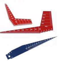 1pcs Japanese K15SG plastic feeler gauge 1-15mm Taper Welding Feeler Gauge Gage Gap Ruler Automobile industry Measuring Tools