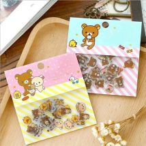 80 Pcs/lot Cute Rilakkuma Mini Paper Stickerbag Diy Diary Planner Decoration Sticker Album Scrapbooking Kawaii Stationery