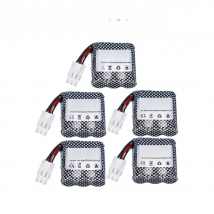 9.6v 800mah 16500 Li-ion Battery for 9115 9116 S911 S912 RC Car Truck Spare 9.6v 9115 9116 Rechageable Battery 6p Plug